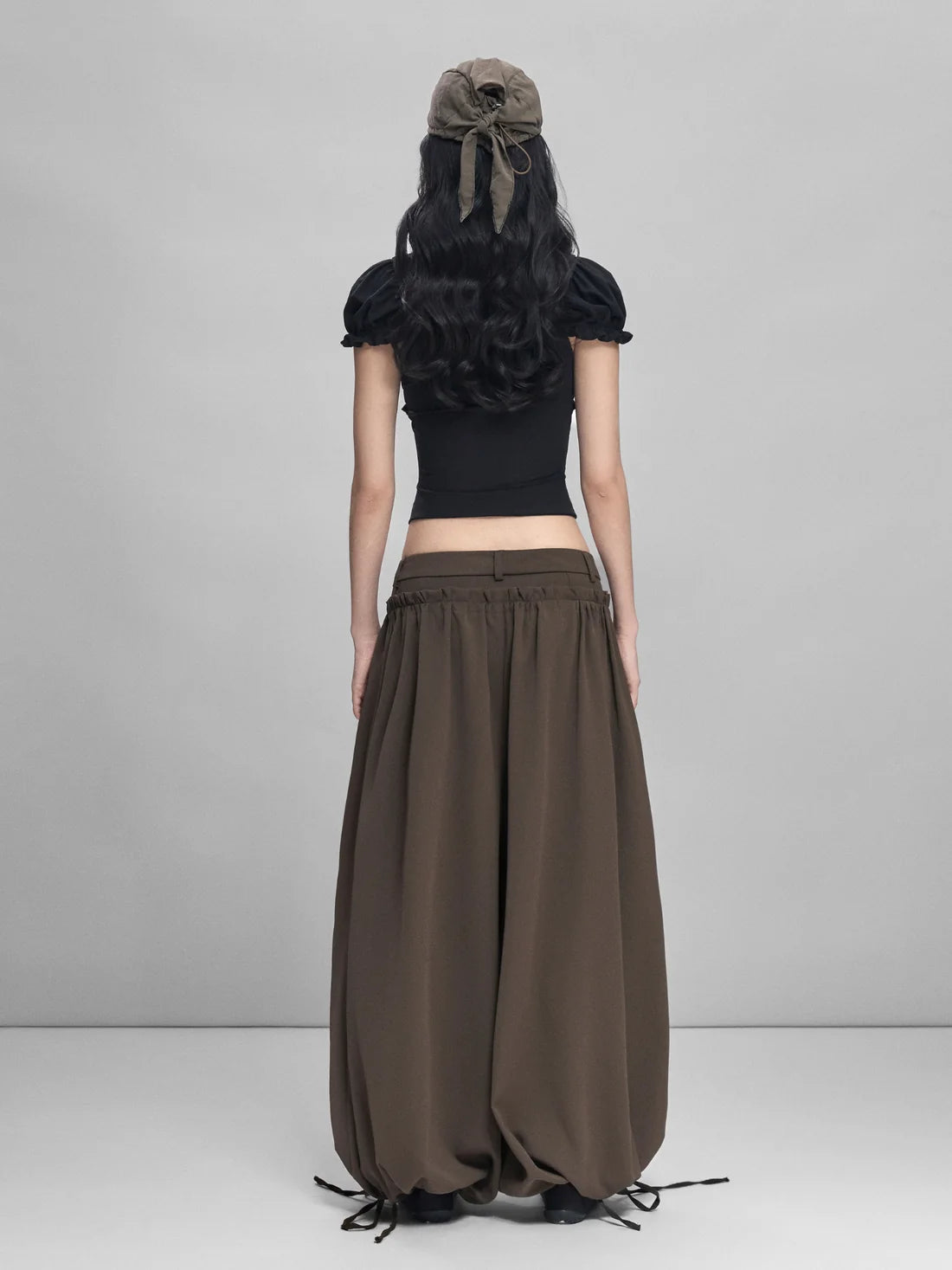 Kaelis Ruched Balloon Pants