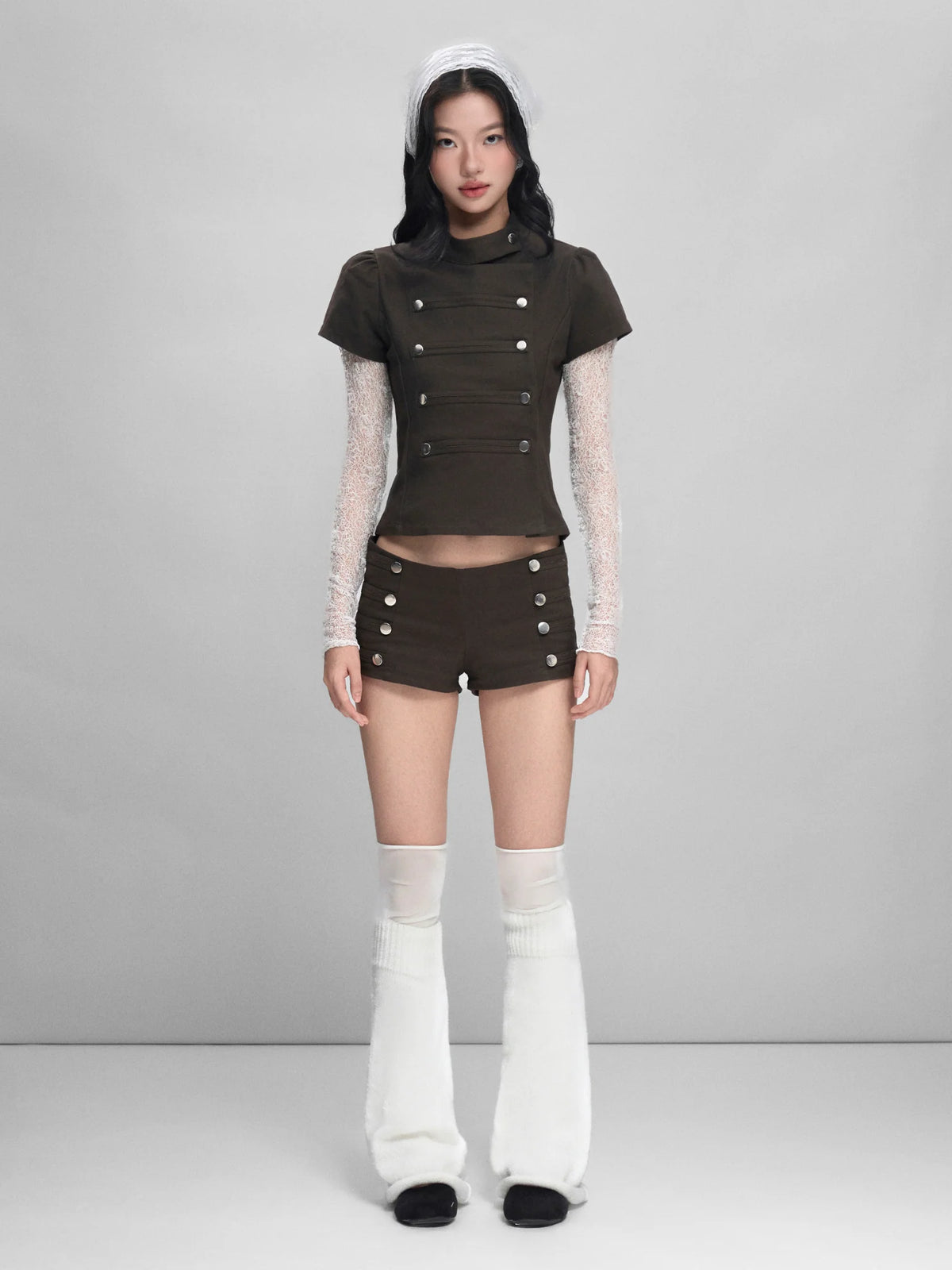 Orelis Button Shorts
