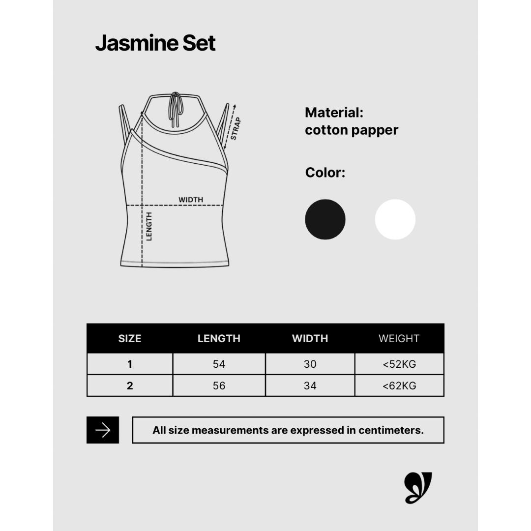 JASMINE 4-IN-1 ASYMMETRIC TOP SET