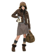 MORIKO CODUROY DOUBLE BREAST JACKET