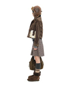 MORIKO CODUROY DOUBLE BREAST JACKET